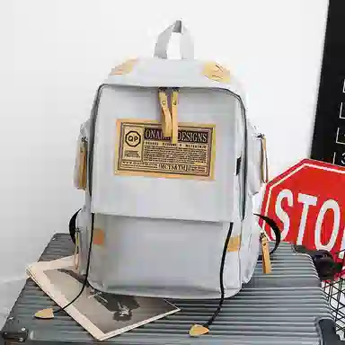 垣途者 经典大容量书包韩版原宿 尼龙 电脑背包双肩包 常规 男女同款情侣款 多色