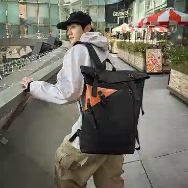 垣途者 街头潮流大容量旅游出现背包书包 牛津布 双肩包 男女同款情侣款 多色