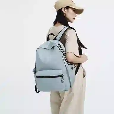 垣途者 简约百搭初高中大学生日系小清新背包 尼龙 双肩包 常规 男女同款情侣款 多色