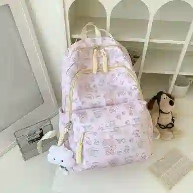 垣途者 学生日系少女小清新 复合布 双肩包 女款 多色