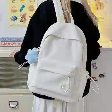 垣途者 小清新百搭书包学生韩版高中大学生 涤纶（聚酯纤维） 双肩包 女款 多色