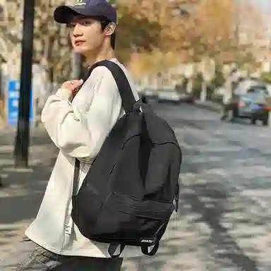 垣途者 休闲简约百搭书包初高中大学生 尼龙 双肩包 男女同款情侣款 多色