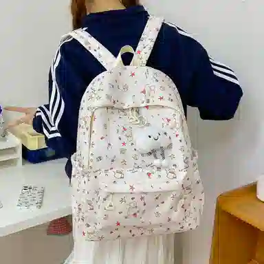 垣途者 日系可爱书包学生百搭小清新 尼龙 双肩包 常规 女款 多色