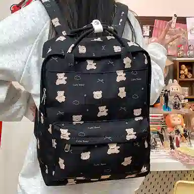 垣途者 书包学生可爱日系背包 尼龙 双肩包 常规 女款 多色