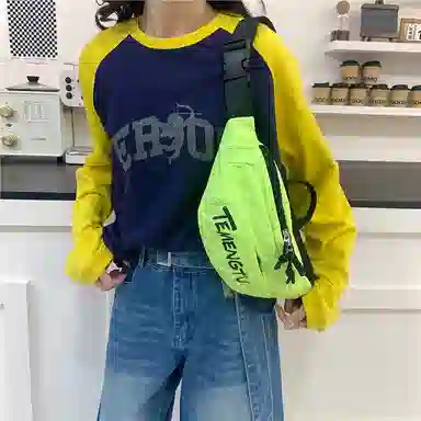 垣途者 简约百搭高级感 牛津布 胸包 男女同款情侣款 多色