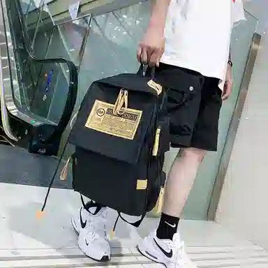 垣途者 经典大容量书包韩版原宿 尼龙 电脑背包双肩包 常规 男女同款情侣款 多色