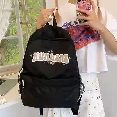 垣途者 韩版小清新日系百搭 尼龙布 双肩包 女款 多色