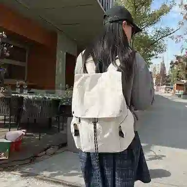 垣途者 潮牌休闲简约运动旅行 尼龙 双肩包 男女同款情侣款 多色