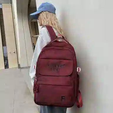 垣途者 街头潮流 尼龙 双肩包 男女同款情侣款 多色