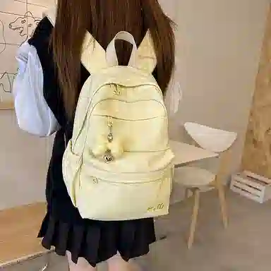 垣途者 日系小清新简约百搭韩版 尼龙 双肩包 常规 女款 多色