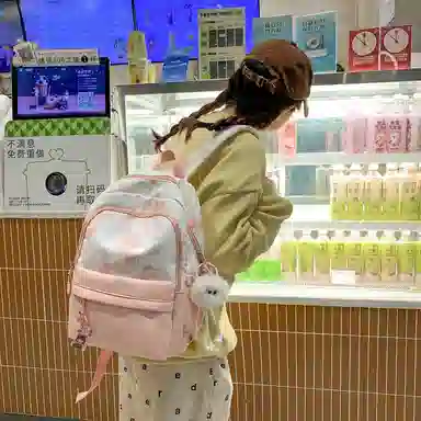 垣途者 小众扎染韩版百搭 尼龙 双肩包 女款 多色