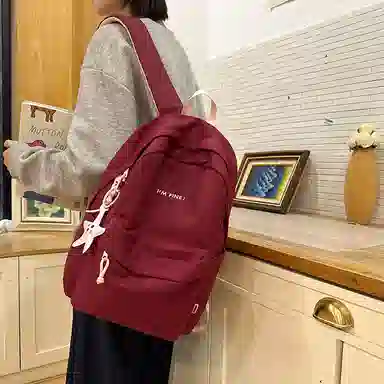 垣途者 书包小清新简约百搭初高中大学生背包 尼龙 双肩包 女款 多色