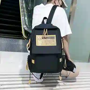 垣途者 经典大容量书包韩版原宿 尼龙 电脑背包双肩包 常规 男女同款情侣款 多色