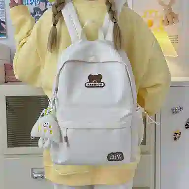 垣途者 可爱日系书包学生背包 尼龙 双肩包 常规 女款 多色