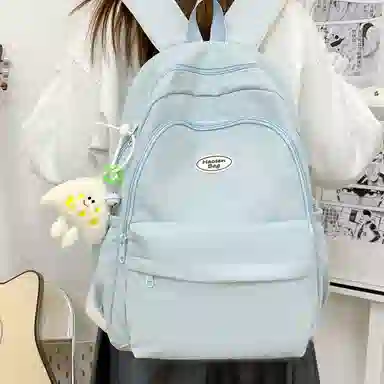 垣途者 简约百搭 复合布 双肩包 男女同款情侣款 多色