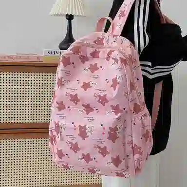 垣途者 高颜值星星初中高中学生 尼龙 双肩包 女款 多色