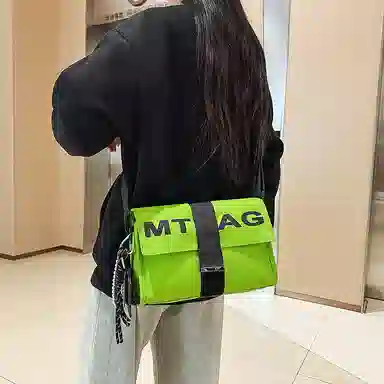 垣途者 小众时尚潮流简约百搭骑行运动单肩包 牛津布 斜挎包 男女同款情侣款 多色