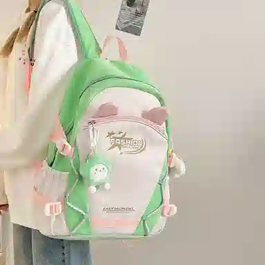 垣途者 日系小清新可爱 尼龙 双肩包 女款 多色