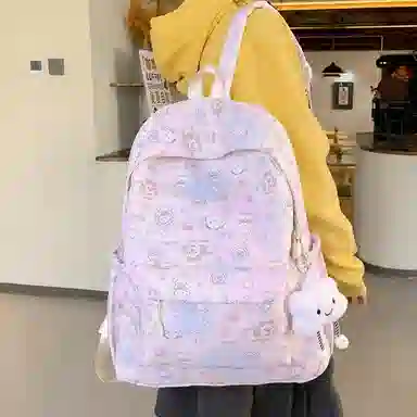 垣途者 日系可爱休闲大容量学生书包初高中大学生 尼龙 双肩包 女款 多色