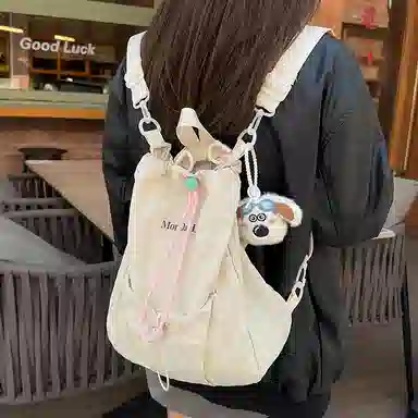 垣途者 多功能日系小清新百搭 尼龙 双肩包 女款 多色