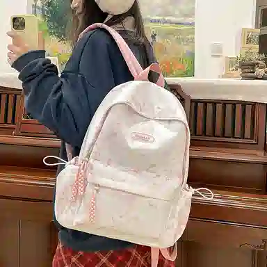 垣途者 书包韩版高中大学生森系日系百搭 尼龙 背包双肩包 常规 女款 多色