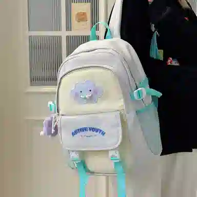 垣途者 日系可爱小清新书包韩版 尼龙 双肩包 常规 女款 多色