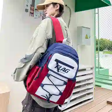 垣途者 潮牌韩版学院风 牛津布 双肩包 男女同款情侣款 多色