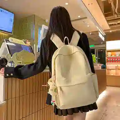 垣途者 小清新学院风 尼龙 双肩包 女款 多色