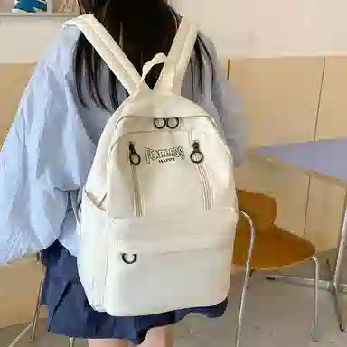 垣途者 原宿 复合布 双肩包 男女同款情侣款 多色