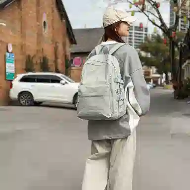 垣途者 休闲百搭韩版 尼龙 双肩包 男女同款情侣款 多色