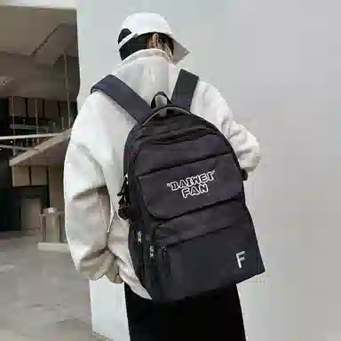 垣途者 街头潮流 尼龙 双肩包 男女同款情侣款 多色