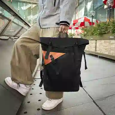 垣途者 街头潮流大容量旅游出现背包书包 牛津布 双肩包 男女同款情侣款 多色