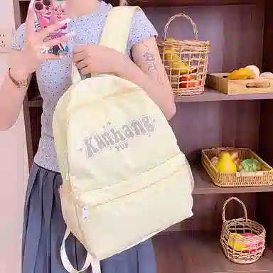 垣途者 韩版小清新日系百搭 尼龙布 双肩包 女款 多色