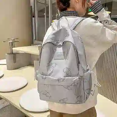 垣途者 日系小清新可爱蝴蝶初中高中大学生 尼龙 双肩包 女款 多色