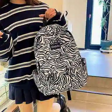 垣途者 书包初高中 帆布 双肩包 常规 女款 多色