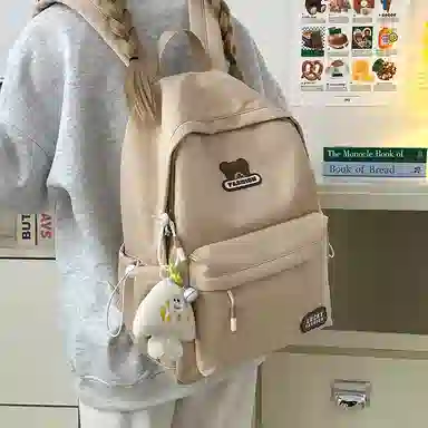 垣途者 可爱日系书包学生背包 尼龙 双肩包 常规 女款 多色