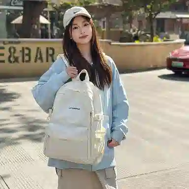 垣途者 休闲百搭韩版 尼龙 双肩包 男女同款情侣款 多色