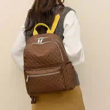 垣途者 休闲简约日常通勤时尚百搭 牛津布 双肩包 常规 女款 多色