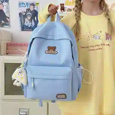 垣途者 可爱日系书包学生背包 尼龙 双肩包 常规 女款 多色