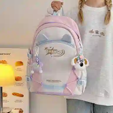 垣途者 日系小清新可爱 尼龙 双肩包 女款 多色