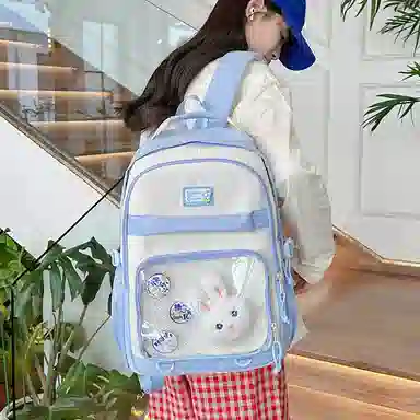 垣途者 日系可爱少女初高中大学生 尼龙 双肩包 女款 多色