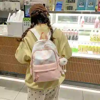 垣途者 小众扎染韩版百搭 尼龙 双肩包 女款 多色