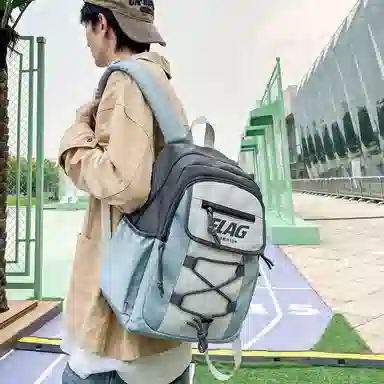 垣途者 潮牌韩版学院风 牛津布 双肩包 男女同款情侣款 多色