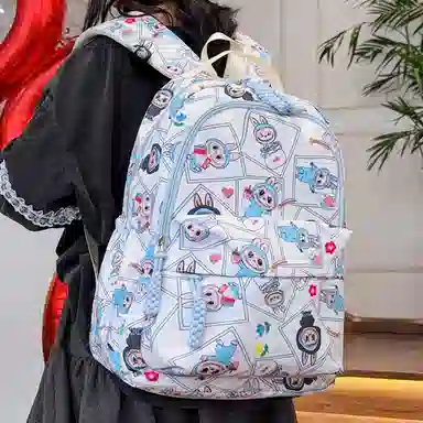 垣途者 卡通动漫可爱大容量 尼龙 双肩包 女款 多色