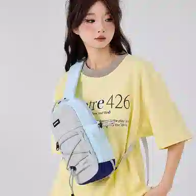 垣途者 时尚出游轻便百搭高颜值 织物 胸包 男女同款情侣款 多色