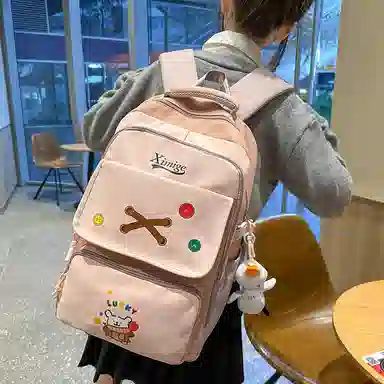 垣途者 书包日系小清新初中高中大学生 尼龙 双肩包 女款 多色