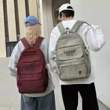 垣途者 街头潮流 尼龙 双肩包 男女同款情侣款 多色