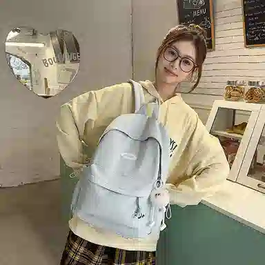 垣途者 小清新学院风大容量百搭 尼龙 双肩包 女款 多色