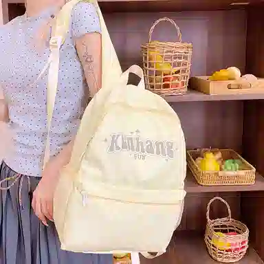 垣途者 韩版小清新日系百搭 尼龙布 双肩包 女款 多色