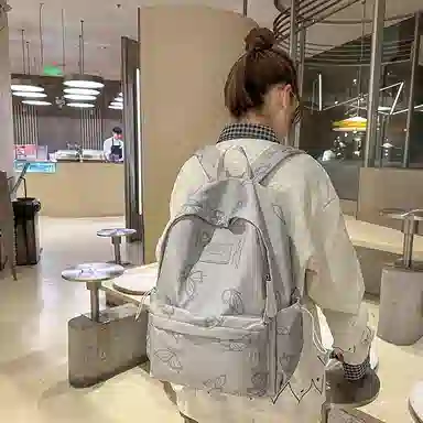 垣途者 日系小清新可爱蝴蝶初中高中大学生 尼龙 双肩包 女款 多色